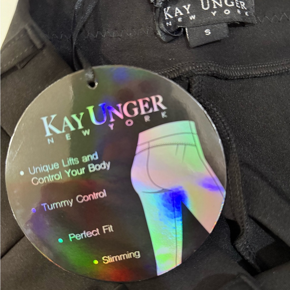 Kay Unger Slimming Black Pants Size Small πππ - Picture 3 of 7